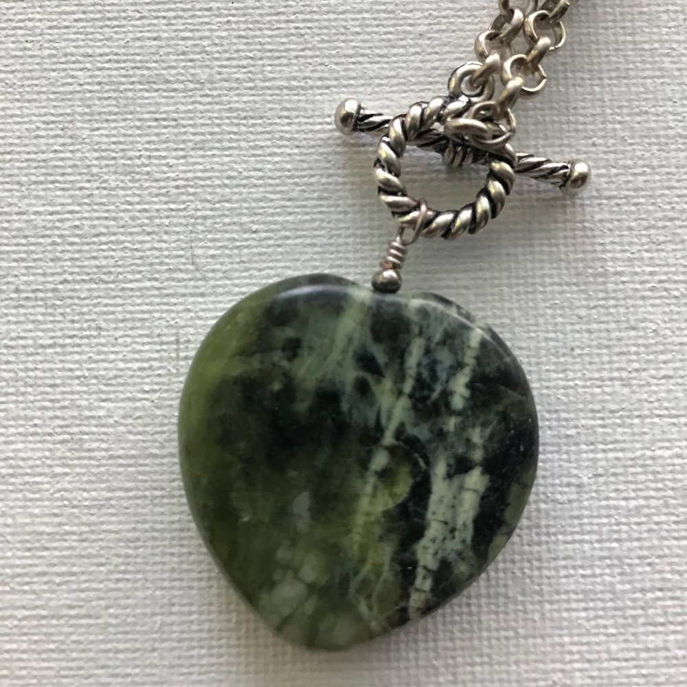 Green Stone Pendant